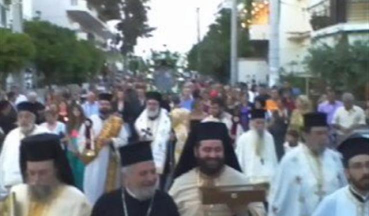 Με λαμπρότητα  η Ιερά Πανήγυρις του Αγίου Γεωργίου στις Αχαρνές