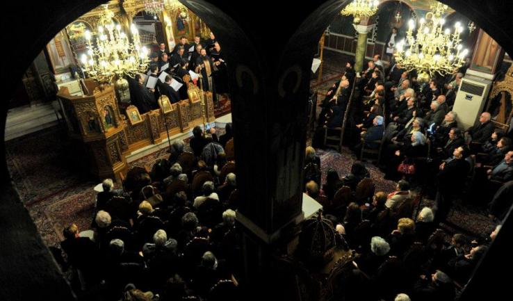 Εικόνα και ήχος από τη συναυλία της Σχολής Βυζ. Μουσικής
