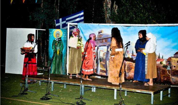 Φωτογραφικά στιγμιότυπα από την εορτή λήξεως των κατασκηνώσεων κοριτσιών