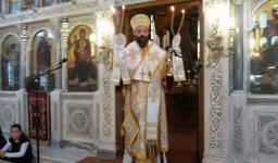 Ο Επίσκοπος Έγγρας στην Αγ. Βαρβάρα Ιλίου