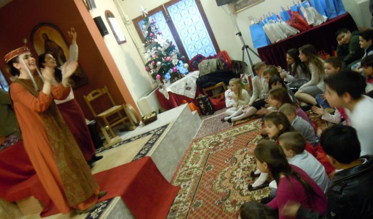 Γιορτή για τα παιδιά των ιερατικών οικογενειών