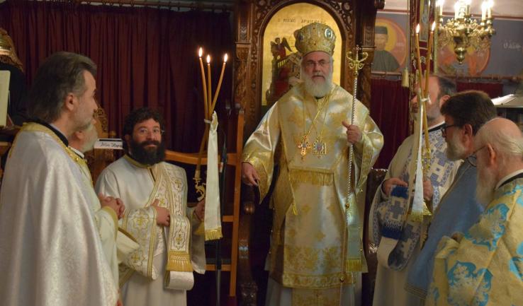 Ο Μητροπολίτης Ιλίου στον Αγ. Γεώργιο Αχαρνών