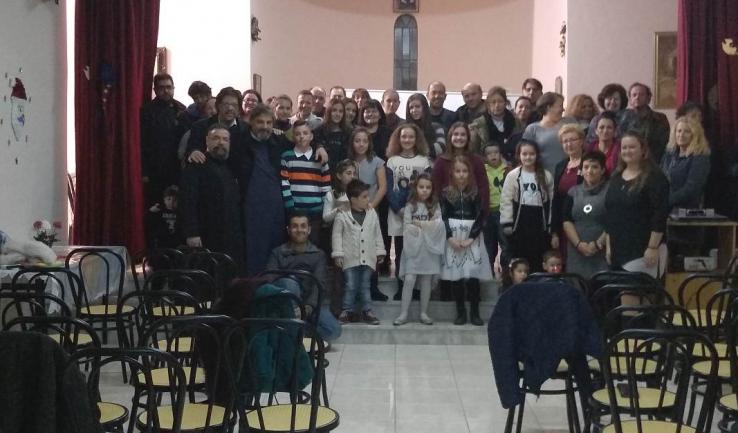 Χριστουγεννιάτικη γιορτή κατηχητικών Ευαγγελισμού Θεοτόκου Άνω Λιοσίων
